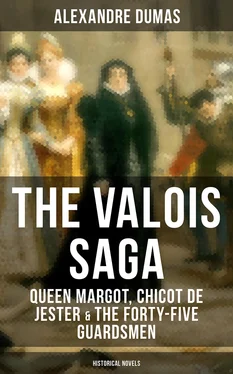 Alexandre Dumas THE VALOIS SAGA: Queen Margot, Chicot de Jester & The Forty-Five Guardsmen (Historical Novels) обложка книги