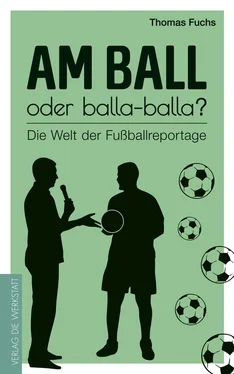 Thomas Fuchs Am Ball oder balla-balla? обложка книги
