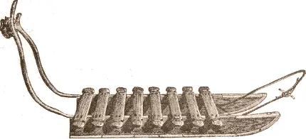 Fig 482 Qamuting or sledge The best model is made by the tribes of Hudson - фото 201