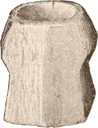 Fig 419 Qatirn or ivory head of harpoon shaft National Museum Washington - фото 135