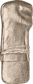 Fig 468 Old stone scrapers found in graves National Museum Washington a - фото 186