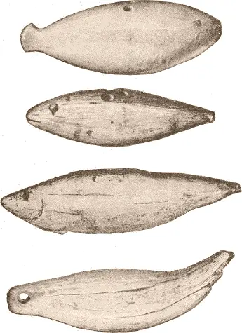 Fig 454 Ivory fish used as bait in spearing salmon a From Repulse Bay a - фото 169
