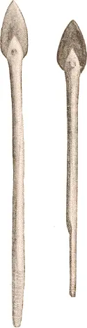 Fig 445 Showing attachment of arrowhead vertically and parallel to shank - фото 161