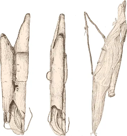 Fig 450 Various styles of quiver a b Two views of a quiver from Cumberland - фото 166