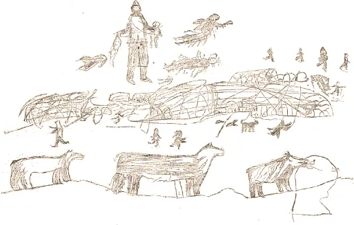 Fig 541 Qaudjuqdjuaq killing his enemies Igimarasugdjuqdjuaq the Cannibal - фото 261