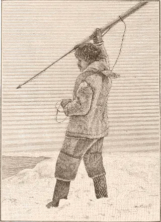 Fig 435 Sealing at the edge of the ice From a photograph This hunt is - фото 151