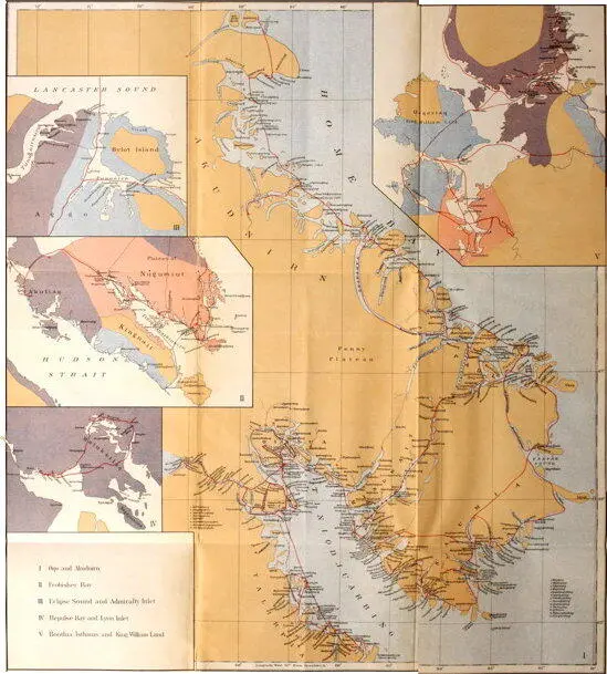 Introduction Table of Contents The following account of the Central Eskimo - фото 105