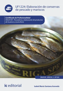 Isabel María Santana Acevedo Elaboración de conservas de pescado y mariscos. INAJ0109 обложка книги