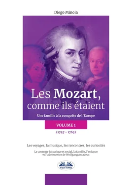 Diego Minoia Les Mozart, Comme Ils Étaient (Volume 1) обложка книги