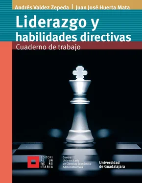 Andrés Valdez Zepeda Liderazgo y habilidades directivas обложка книги