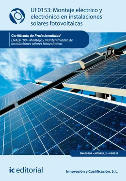 S. L. Innovación y Cualificación Montaje eléctrico y electrónico en instalaciones solares fotovoltaicas. ENAE0108 обложка книги