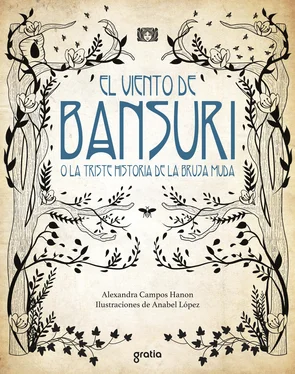 Alexandra Campos Hanon El viento de Bansuri o la triste historia de la bruja muda обложка книги