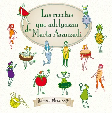 Marta Aranzadi del Cerro Las recetas que adelgazan de Marta Aranzadi обложка книги