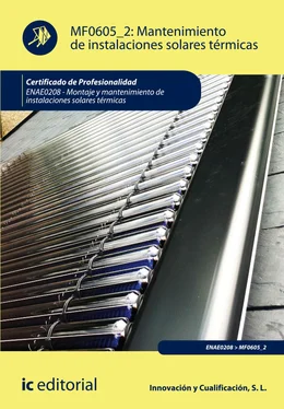 S. L. Innovación y Cualificación Mantenimiento de instalaciones solares térmicas. ENAE0208 обложка книги