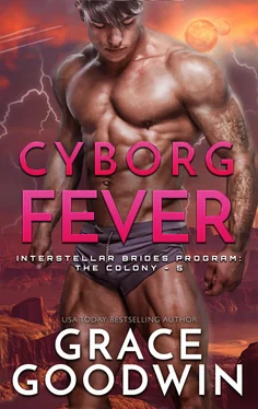 Grace Goodwin Cyborg Fever обложка книги