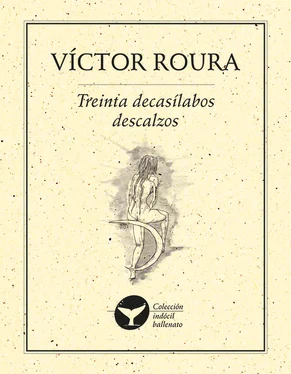 [Víctor Roura Treinta decasilabos descalzos обложка книги