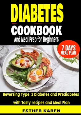 Esther Karen Diabetes cookbook And Meal Prep for Beginners обложка книги