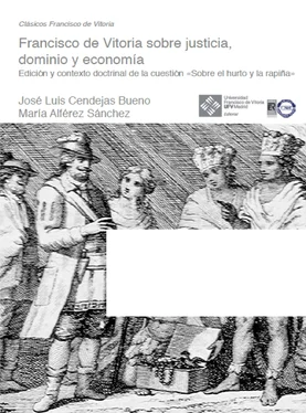 José Luis Cendejas Bueno Francisco de Vitoria sobre justicia, dominio y economía обложка книги
