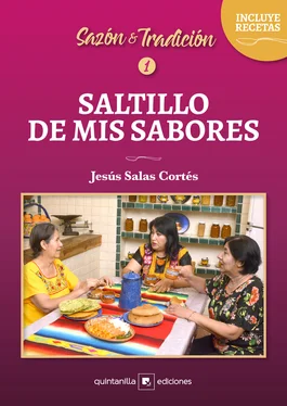 Jesús Salas Cortés Saltillo de mis sabores обложка книги