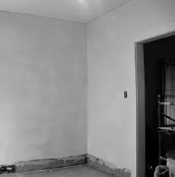 Ejemplo de habitación con enlucido de yeso Las funciones de estos tipos de - фото 2