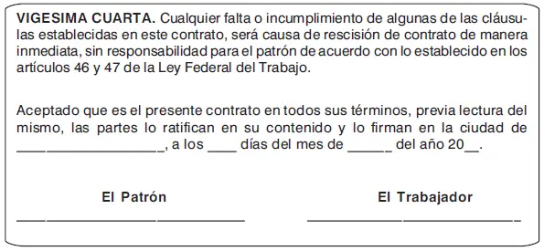 Es importante indicar que la cláusula cuarta podrá modificarse dependiendo del - фото 58