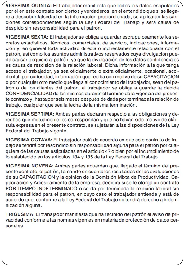 Modificación de las condiciones generales de trabajo La modificación de las - фото 73