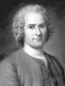 Obwohl in manchen Gedanken nicht originell ist Rousseau als Verkünder des - фото 4