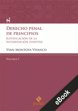 Yvan Montoya Derecho penal de principios (Volumen I) обложка книги