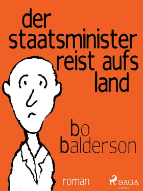 Bo Balderson Der Staatsminister reist aufs Land обложка книги