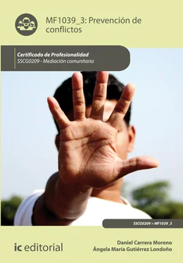 Daniel Carrera Moreno Prevención de conflictos. SSCG0209 обложка книги