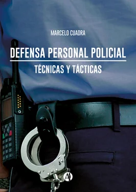 Marcelo Cuadra Defensa personal policial обложка книги