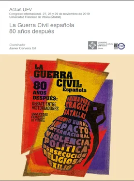 Javier Cervera Gil La Guerra Civil española 80 años después обложка книги