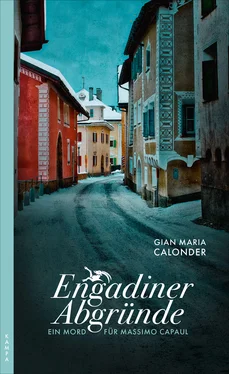 Gian Maria Calonder Engadiner Abgründe обложка книги
