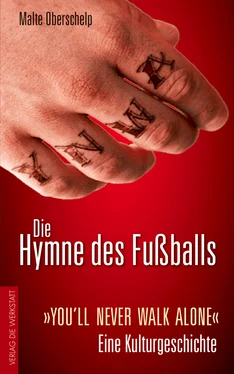 Malte Oberschelp Die Hymne des Fußballs обложка книги