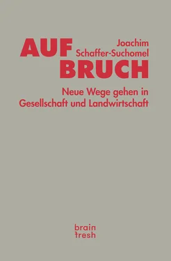 Joachim Schaffer-Suchomel Aufbruch. Neue Wege gehen in Gesellschaft und Landwirtschaft обложка книги
