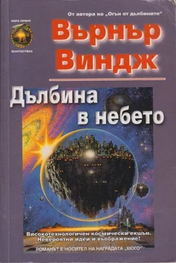 Върнър Виндж Дълбина в небето обложка книги