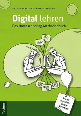 Thomas Hanstein Digital lehren обложка книги