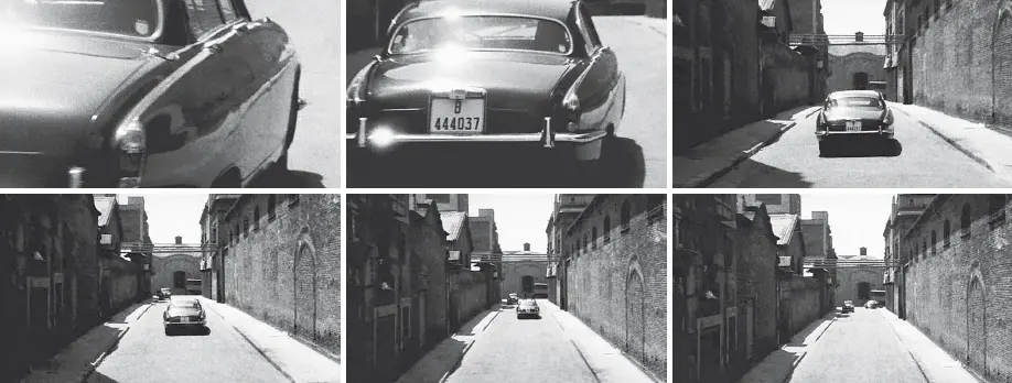 El Jaguar de Lucía Bosé avanza por el pasaje Mas de Roda y gira a la derecha - фото 3