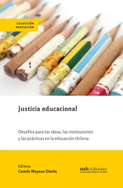 Varios autores Justicia educacional обложка книги