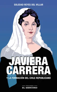Soledad Reyes del Villar Javiera Carrera. Y la formación del Chile republicano обложка книги