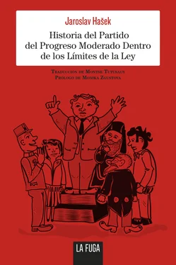 Jaroslav Hašek Historia del Partido del Progreso Moderado Dentro de los Límites de la Ley обложка книги