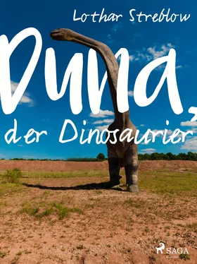 Lothar Streblow Duna, der Dinosaurier обложка книги