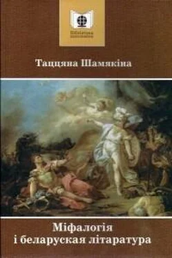 Таццяна Шамякіна Міфалогія і літаратура обложка книги