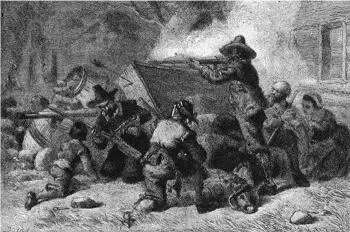 From an old print Virginians Defending Themselves against the Indians From such - фото 16