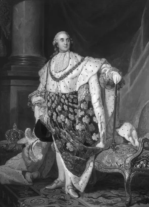 Retrato de Luis XVI en un óleo de 1777 pintado por Joseph Duplessis La partida - фото 7