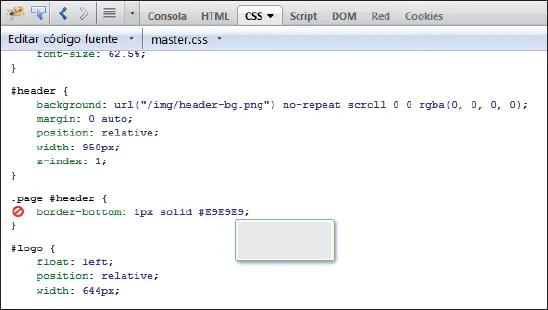 Pestaña CSS Pestaña Script En esta pestaña se puede controlar todo lo - фото 61