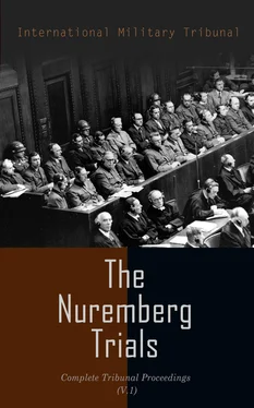International Military Tribunal The Nuremberg Trials: Complete Tribunal Proceedings (V.1)