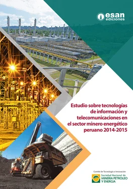 Eddy Morris Estudio sobre tecnologías de información y telecomunicaciones en sector minero energético peruano 2014-2015 обложка книги