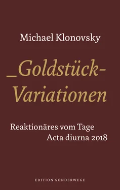Michael Klonovsky Goldstück-Variationen обложка книги
