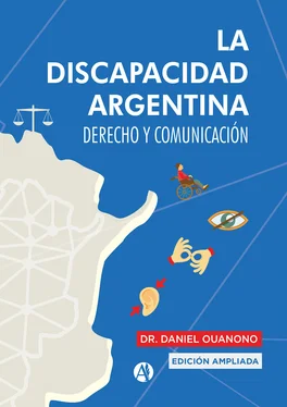 Daniel Ouanono La discapacidad argentina обложка книги